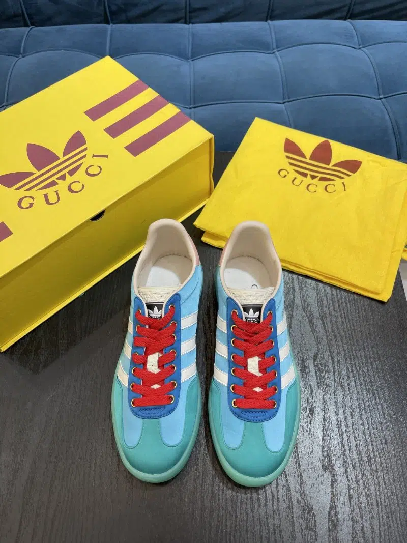 adidas X Gucci Gazelle Light Blue Red 7 800x1067