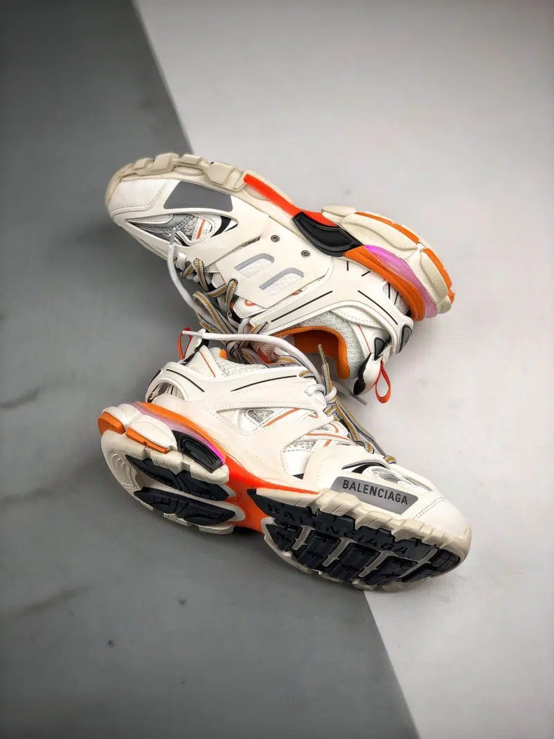 BALENCIAGA TRACK SNEAKER WHITE ORANGE 8 800x1067