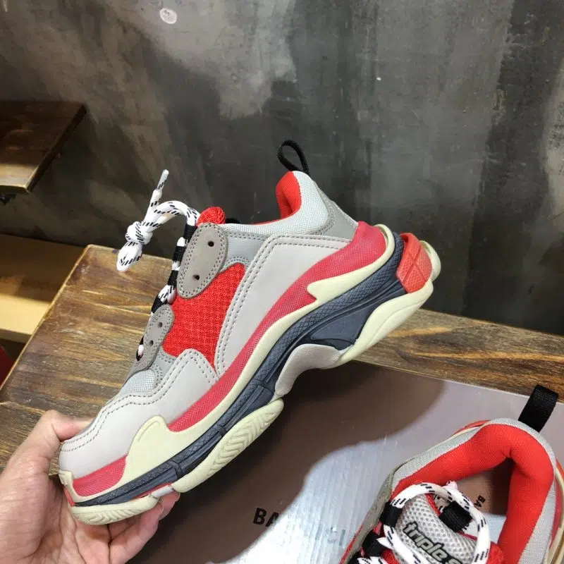 Balenciaga Triple S Sneaker Grey Red Black 2 800x800