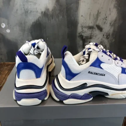 Balenciaga Triple S Sneaker White Blue Black 1 800x800