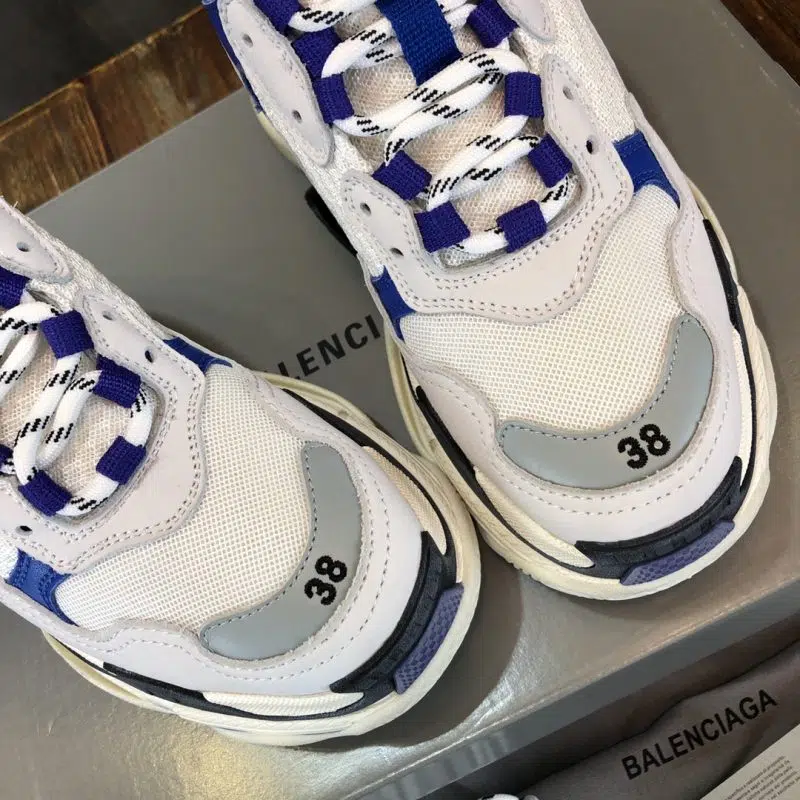 Balenciaga Triple S Sneaker White Blue Black 5 800x800
