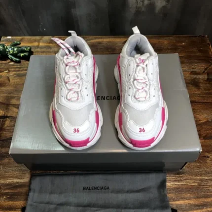 Balenciaga Triple S Sneaker White Pink 3 800x800