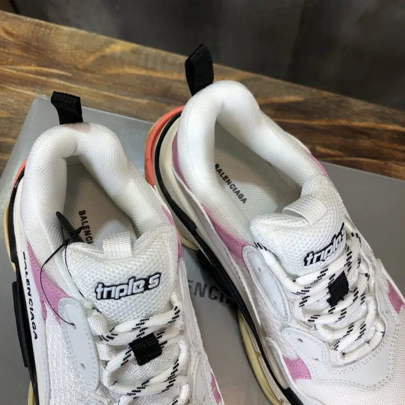 Balenciaga Triple S Sneaker White Pink Oranage 3 800x800
