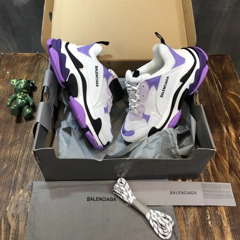 Balenciaga Triple S Sneaker White Purple 5 800x800